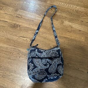 Vera Bradley Blue Paisley Women's Shoulder/Crossbody Bag